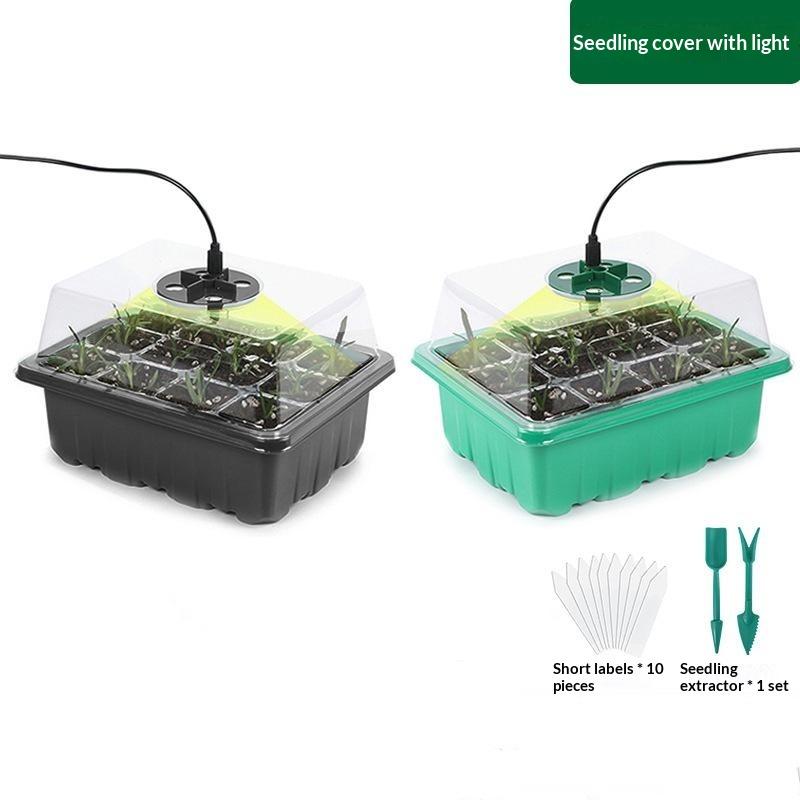 Humidity Dome Kit - 6/12-Cell Home Seed Starter Tray With