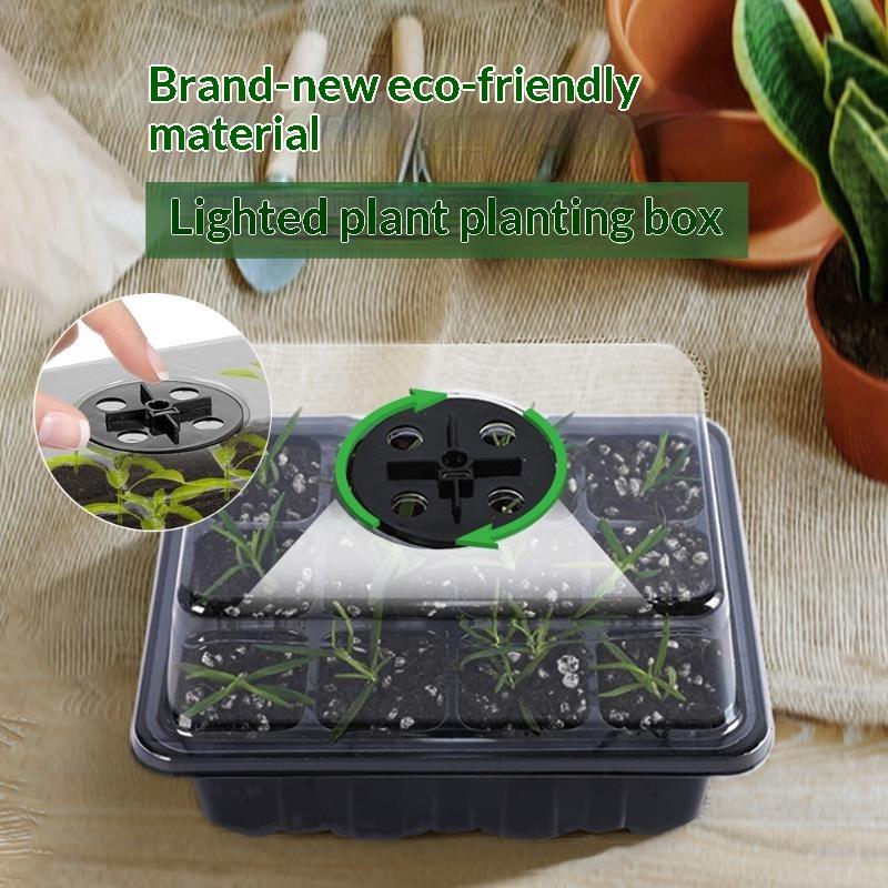 6/12-Cell Home Seed Starter Tr - Humidity Dome Kit 评论和价格