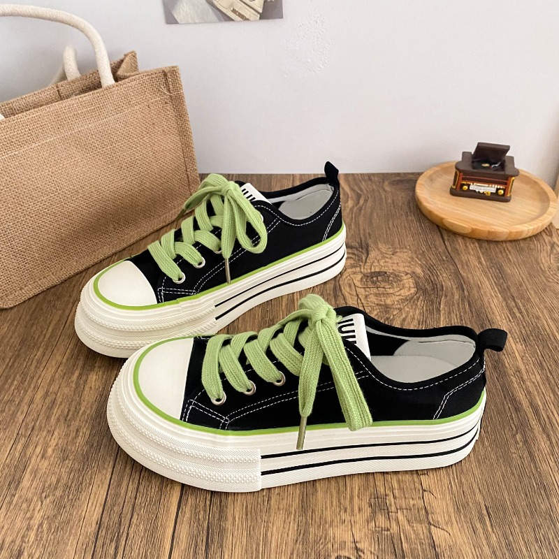 Thick Bottom Canvas Shoes Wome - Cutting Board Foam 评论和价格