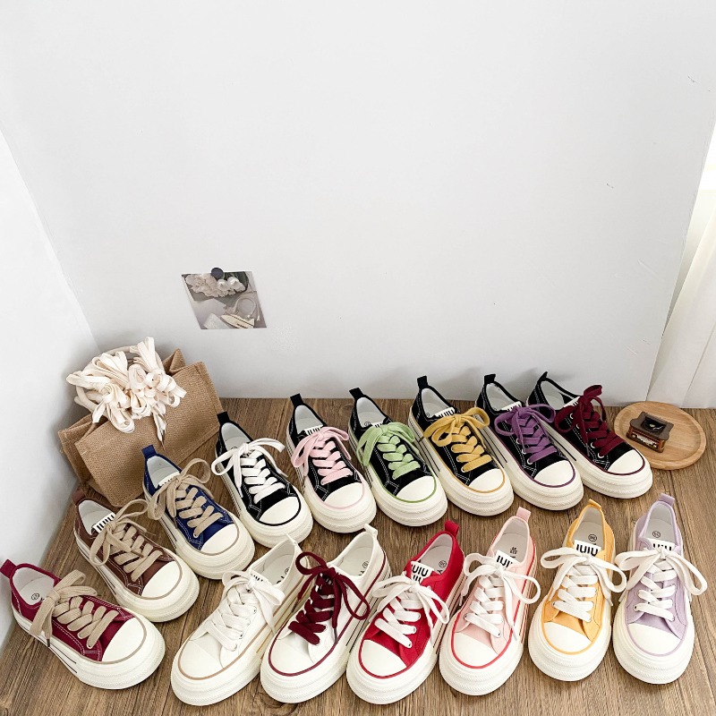 Thick Bottom Canvas Shoes Wome - Cutting Board Foam 评论和价格