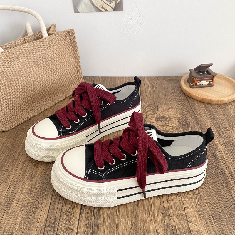 Thick Bottom Canvas Shoes Wome - Cutting Board Foam 评论和价格