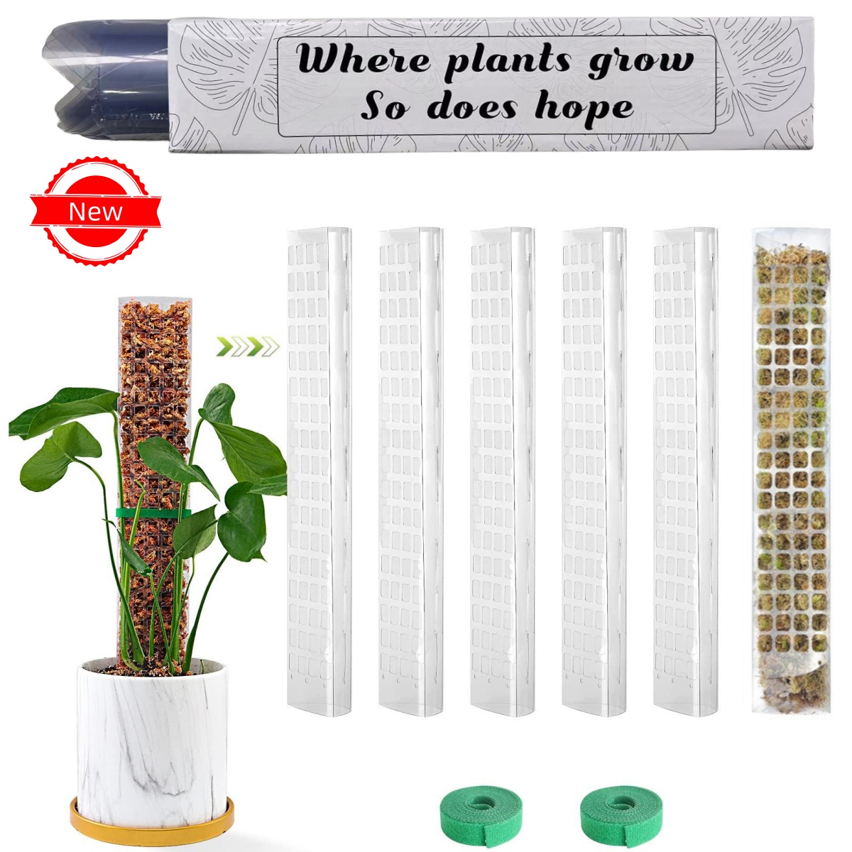 Plants Moss Pole Garden Subjec - Sphagnum Moss Dry 评论和价格